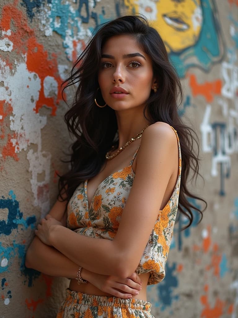 Cottagecore aesthetic PFP straw hat countryside nature romantic