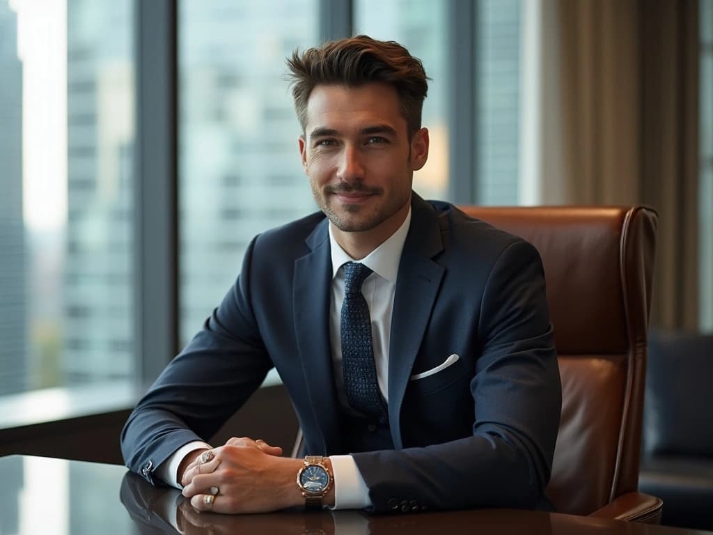 Professional LinkedIn PFP business headshot corporate profile picture