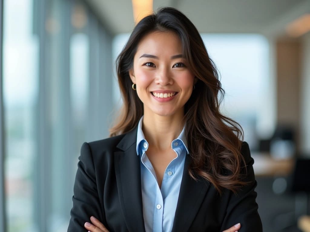 Business professional LinkedIn PFP headshot corporate networking