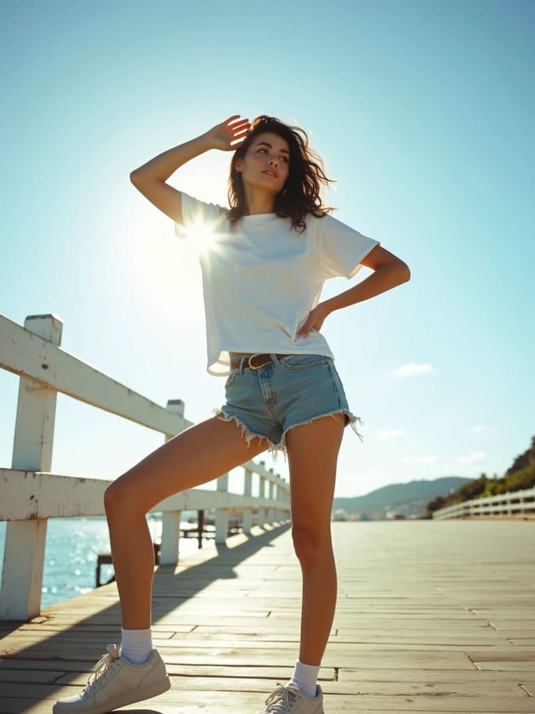 Vibrant TikTok PFP neon aesthetic glowing profile picture for creators